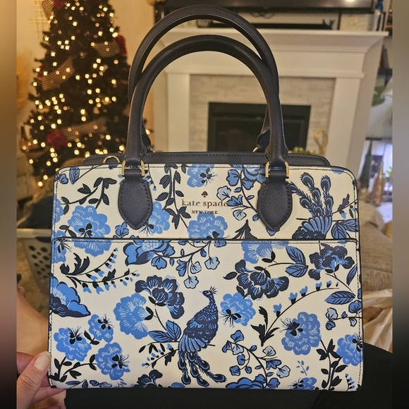 Kate Spade Madison Peacock Satchel - Picture 2 of 4
